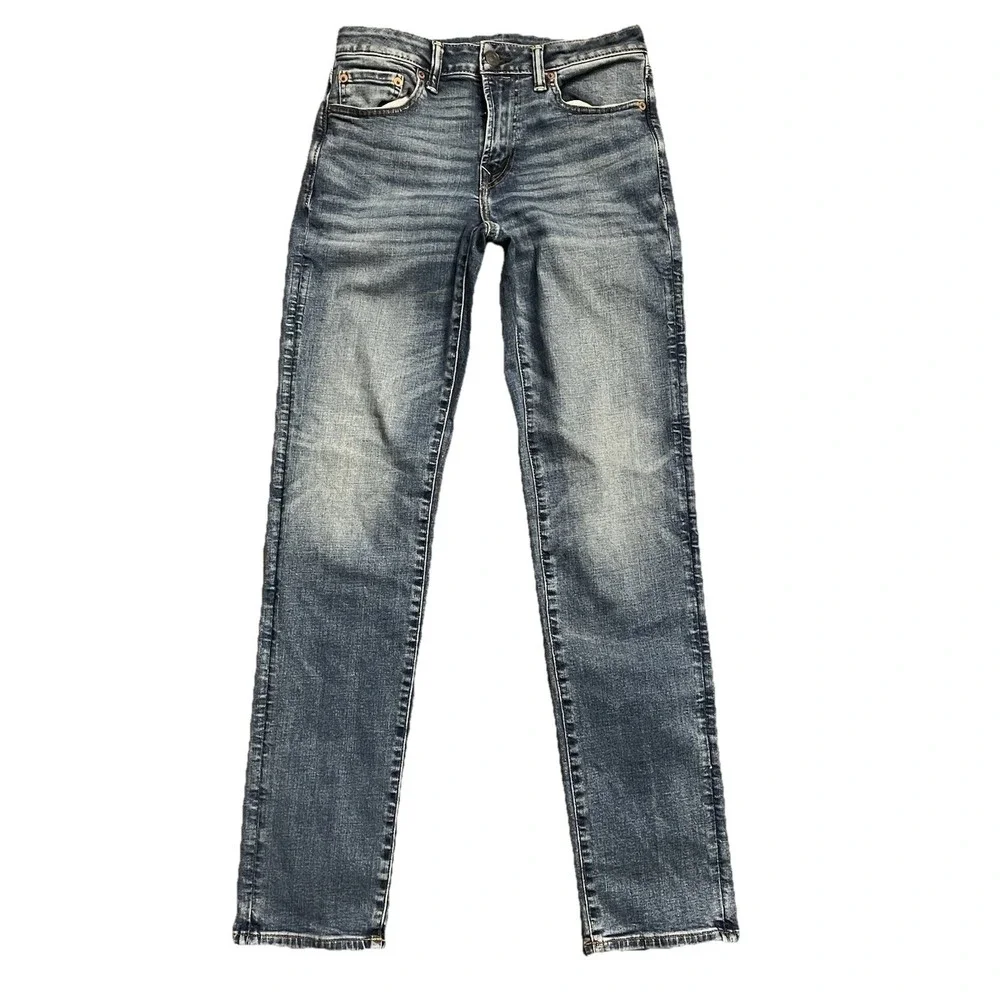 American Eagle Airflex+ Original Straight Men's 30x34 Slim Jeans Blue Denim‎